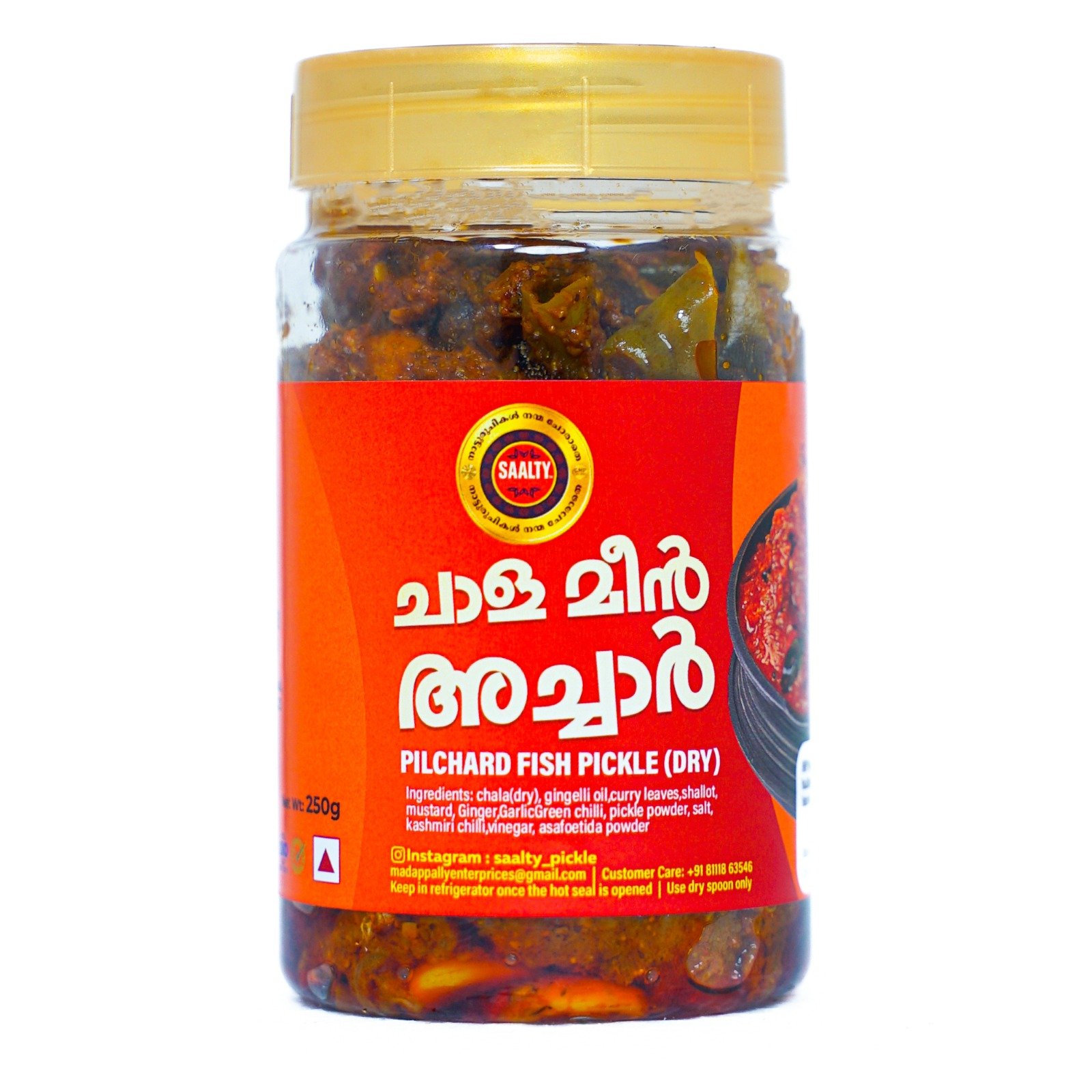 CHAALA FISH PICKLE 250gm